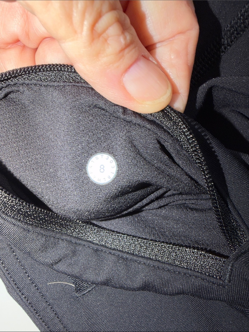 lululemon athletica Black Capri Leggings with Side Pockets - Picture 6 of 8